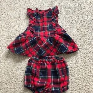 Janie and Jack Holiday set girls